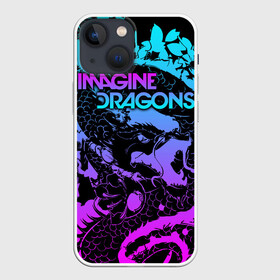 Чехол для iPhone 13 mini с принтом Imagine Dragons в Белгороде,  |  | alternative | believer | demons | dragons | imagines | imagining | interscope | kid | korner | radioactive | records | альтернативный рок | имеджин драгонс | инди | поп | электроник