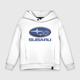 Детское худи Oversize хлопок с принтом  SUBARU в Белгороде, френч-терри — 70% хлопок, 30% полиэстер. Мягкий теплый начес внутри —100% хлопок | боковые карманы, эластичные манжеты и нижняя кромка, капюшон на магнитной кнопке | 2020 | auto | forester | impreza | outback | sport | sti | subaru | tribeca | wrx | авто | автомобиль | автомобильные | аутбек | бренд | врх | импреза | марка | машины | оутбек | спорт | сти | субару | трибека | форестер