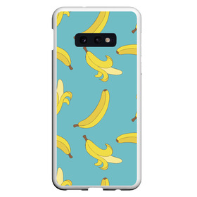 Чехол для Samsung S10E с принтом Банановый дождь в Белгороде, Силикон | Область печати: задняя сторона чехла, без боковых панелей | банан | банановый | бананы | здоровое питание | зп | овощи | паттерн | плод | плоды | фрукт | фрукты | ягоды