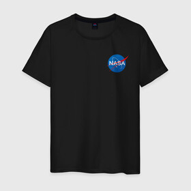 Мужская футболка хлопок с принтом NASA в Белгороде, 100% хлопок | прямой крой, круглый вырез горловины, длина до линии бедер, слегка спущенное плечо. | galaxy | maven | nasa | space | space company | star | астрономия | галактика | джемини | дискавери | звезды | космическая компания | космос | кьюриос | меркурий | наса | скайлэб | спейс шаттл | шаттл