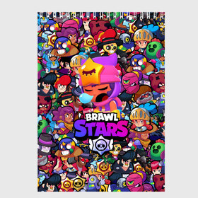 Скетчбук с принтом BRAWL STARS SANDY в Белгороде, 100% бумага
 | 48 листов, плотность листов — 100 г/м2, плотность картонной обложки — 250 г/м2. Листы скреплены сверху удобной пружинной спиралью | bibi | brawl stars | brock | bull | crow | dinomike | el primo | leon | mobile game | nita | poko | ricochet | stars | tara | бравл старс | ворон | леон | мобильные игры