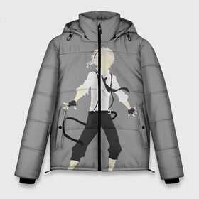 Мужская зимняя куртка 3D с принтом Atsushi Nakajima в Белгороде, верх — 100% полиэстер; подкладка — 100% полиэстер; утеплитель — 100% полиэстер | длина ниже бедра, свободный силуэт Оверсайз. Есть воротник-стойка, отстегивающийся капюшон и ветрозащитная планка. 

Боковые карманы с листочкой на кнопках и внутренний карман на молнии. | atsushi | bungou | dogs | nakajima | stray | tiger | атсуси | атсуши | ацуси | ацуши | бродячие псы | бродячих | литературные гении | накаджима | накадзима | проза | псов | тигр