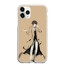 Чехол для iPhone 11 Pro Max матовый с принтом Osamu Dazai в Белгороде, Силикон |  | bungou | dazai | dogs | osamu | stray | асаму | бродячие псы | бродячих | дадзай | дазай | литературные гении | осаму | проза | псов