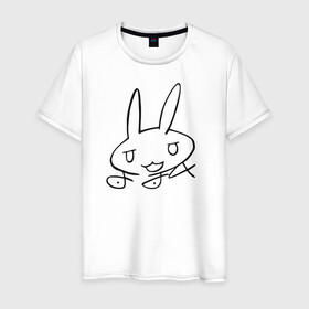 Мужская футболка хлопок с принтом Подпись Наначи в Белгороде, 100% хлопок | прямой крой, круглый вырез горловины, длина до линии бедер, слегка спущенное плечо. | anime | made in abyss | nanachi | аниме | нанати | наначи | созданный в бездне