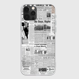 Чехол для iPhone 12 Pro Max с принтом Газета Newspaper в Белгороде, Силикон |  | america | americans | chicago | new york times | newspaper | newspapers | tribune | wahintgon post | американские | газета | газетная | газеты | из газет | модная | модный | сша | трибьют