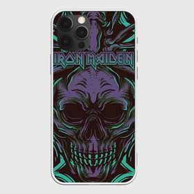 Чехол для iPhone 12 Pro с принтом Iron Maiden в Белгороде, силикон | область печати: задняя сторона чехла, без боковых панелей | 80s | hardrock | heavy | iron | maiden | metal | pop | steve harris | the final frontier | uk | айрон | группа | железная дева | метал | мэйден | хеви