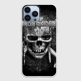 Чехол для iPhone 13 Pro Max с принтом IRON MAIDEN | АЙРОН МАЙДЕН в Белгороде,  |  | Тематика изображения на принте: 80s | hardrock | heavy | iron | maiden | metal | pop | steve harris | the final frontier | uk | айрон | бас | британия | брюс дикинсон | гитара | группа | железная дева | метал | мэйден | нико макбрэйн | рок | стив харрис | хеви