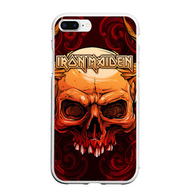 Чехол для iPhone 7Plus/8 Plus матовый с принтом Iron Maiden в Белгороде, Силикон | Область печати: задняя сторона чехла, без боковых панелей | 80s | hardrock | heavy | iron | maiden | metal | pop | steve harris | the final frontier | uk | айрон | группа | железная дева | метал | мэйден | хеви