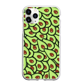 Чехол для iPhone 11 Pro матовый с принтом АВОКАДО в Белгороде, Силикон |  | avocado | food | fruit | vegan | vegetarian | авокадо | веган | вегетарианство | еда | фрукты