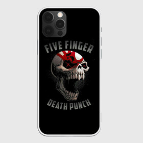 Чехол для iPhone 12 Pro с принтом Five Finger Death Punch в Белгороде, силикон | область печати: задняя сторона чехла, без боковых панелей | 5fdp | death | ffdp | finger | five | five finger death punch | punch | грув метал