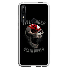 Чехол для Honor P Smart Z с принтом Five Finger Death Punch в Белгороде, Силикон | Область печати: задняя сторона чехла, без боковых панелей | Тематика изображения на принте: 5fdp | death | ffdp | finger | five | five finger death punch | punch | грув метал