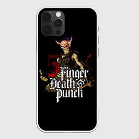 Чехол для iPhone 12 Pro с принтом Five Finger Death Punch в Белгороде, силикон | область печати: задняя сторона чехла, без боковых панелей | 5fdp | death | ffdp | finger | five | five finger death punch | punch | грув метал