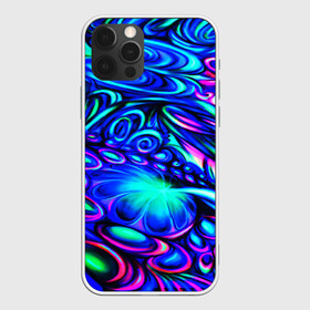 Чехол для iPhone 12 Pro Max с принтом PSY NEON в Белгороде, Силикон |  | abstract | abstraction | color | fractal | geometry | paitnt | polygon | polygonal | psy | абстракция | геометрия | краски | неоновые | полигоны | психоделика | фрактал