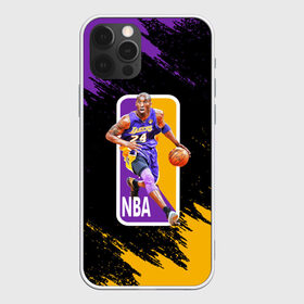 Чехол для iPhone 12 Pro Max с принтом LA LAKERS KOBE BRYANT в Белгороде, Силикон |  | Тематика изображения на принте: america | basketball | kobe bryant | la | la lakers | lakers | los angeles lakers | nba | usa | баскетбол | кобе брайант | лос анджелес лейкерс | нба | сша