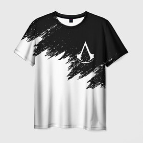Мужская футболка 3D с принтом ASSASSIN`S CREED | АССАСИН С КРИД (Z) в Белгороде, 100% полиэфир | прямой крой, круглый вырез горловины, длина до линии бедер | slayer | асасин | ассасин крид | ассассин | тамплиеры