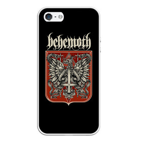 Чехол для iPhone 5/5S матовый с принтом Behemoth в Белгороде, Силикон | Область печати: задняя сторона чехла, без боковых панелей | behemoth | black | blackmetal | burzum | carnifex | punk | rock | suicide silence