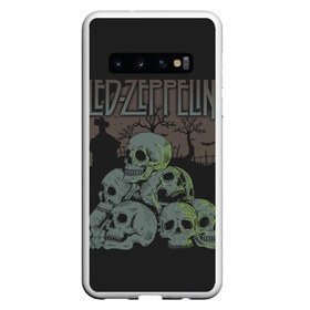 Чехол для Samsung Galaxy S10 с принтом Led Zeppelin в Белгороде, Силикон | Область печати: задняя сторона чехла, без боковых панелей | john paul jones | music | блюз | джимми пейдж | джон пол джонс | метал | роберт плант | рок | фолк | хард | хеви