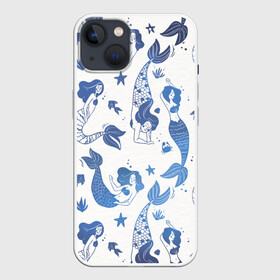 Чехол для iPhone 13 с принтом Мир русалок в Белгороде,  |  | водный мир | девушка | девушки | море | морская звезда | океан | под водой | подводный мир | русалка | русалки | рыба | рыбы