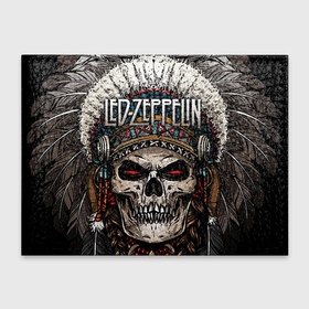 Обложка для студенческого билета с принтом Led Zeppelin в Белгороде, натуральная кожа | Размер: 11*8 см; Печать на всей внешней стороне | Тематика изображения на принте: john paul jones | music | блюз | джимми пейдж | джон пол джонс | метал | роберт плант | рок | фолк | хард | хеви