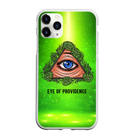 Чехол для iPhone 11 Pro матовый с принтом Всевидящее око в Белгороде, Силикон |  | всевидящее око | глаз | за тобой наблюдают | заговор | зрачок | креатив | листва | листья | масон | масоны | наблюдение | сговор | треугольник