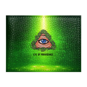 Обложка для студенческого билета с принтом Всевидящее око в Белгороде, натуральная кожа | Размер: 11*8 см; Печать на всей внешней стороне | всевидящее око | глаз | за тобой наблюдают | заговор | зрачок | креатив | листва | листья | масон | масоны | наблюдение | сговор | треугольник