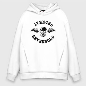 Мужское худи Oversize хлопок с принтом Avenged Sevenfold в Белгороде, френч-терри — 70% хлопок, 30% полиэстер. Мягкий теплый начес внутри —100% хлопок | боковые карманы, эластичные манжеты и нижняя кромка, капюшон на магнитной кнопке | avenged sevenfold | брукс вакерман | джонни крайст | м. шадоус заки вэндженс | прогрессивный метал | хард рок | хэви метал