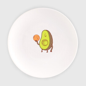 Тарелка с принтом Авокадо в Белгороде, фарфор | диаметр - 210 мм
диаметр для нанесения принта - 120 мм | avocado | vegan | vegetarian | авокадо | веган | вегетарианство