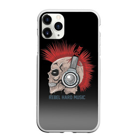 Чехол для iPhone 11 Pro матовый с принтом Rebel hard music в Белгороде, Силикон |  | punk | rebel hard music | rock | метал | металл | панк | панки | рок | рокер | тяжелая музыка