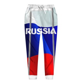 Женские брюки 3D с принтом Россия. в Белгороде, полиэстер 100% | прямой крой, два кармана без застежек по бокам, с мягкой трикотажной резинкой на поясе и по низу штанин. В поясе для дополнительного комфорта — широкие завязки | 8 | 8 марта | russia | весна | женский день | идея подарка | любимой | март | международный женский день | наша раша | патриотизм | подарок | праздник | раша | россия | россия 2020 | ст | штамп | я русский