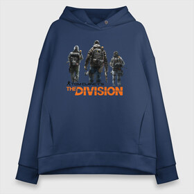 Женское худи Oversize хлопок с принтом The Division 2 в Белгороде, френч-терри — 70% хлопок, 30% полиэстер. Мягкий теплый начес внутри —100% хлопок | боковые карманы, эластичные манжеты и нижняя кромка, капюшон на магнитной кнопке | extremis malis | logo | new york | shd agent | the division 2 | the division logo | tom clancys the division