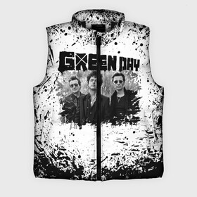 Мужской жилет утепленный 3D с принтом GreenDay в Белгороде,  |  | Тематика изображения на принте: billie joe armstrong | greenday | rock | альтернативный | билли джо армстронг | гриндей | зеленый день | майк дёрнт | музыка | панк рок | поп панк | рок | тре кул