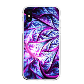 Чехол для iPhone XS Max матовый с принтом FRACTAL COLLECTION в Белгороде, Силикон | Область печати: задняя сторона чехла, без боковых панелей | abstract | abstraction | color | fractal | geometry | paitnt | polygon | polygonal | psy | абстракция | геометрия | краски | неоновые | полигоны | психоделика | фрактал