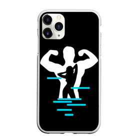 Чехол для iPhone 11 Pro Max матовый с принтом титан в Белгороде, Силикон |  | crossfit | sport | бодибилдинг | зал | мужчина | мускулы | мышцы | сила | спорт | фитнес