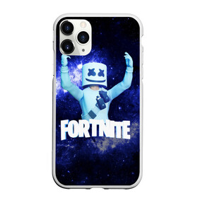 Чехол для iPhone 11 Pro матовый с принтом Marshmello в Белгороде, Силикон |  | fortnite | fortnite2 | marshmello | игра | космос | маршмеллоу | призрак | тень | фортнайт | черная дыра