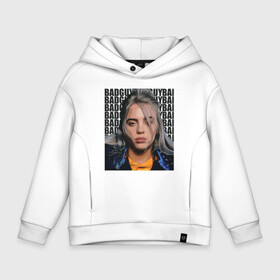 Детское худи Oversize хлопок с принтом Billie Eilish (со спиной) в Белгороде, френч-терри — 70% хлопок, 30% полиэстер. Мягкий теплый начес внутри —100% хлопок | боковые карманы, эластичные манжеты и нижняя кромка, капюшон на магнитной кнопке | Тематика изображения на принте: ailish | billi | billie eilish | bury a friend | copycat | crown | dont smile at me | lovely | music | my boy | party favor | pop | били | билли айлиш | музыка | певица | поп | эйлиш