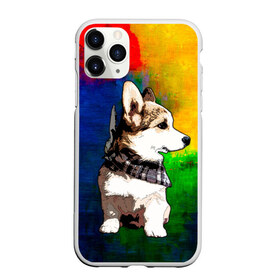 Чехол для iPhone 11 Pro матовый с принтом Корги в Белгороде, Силикон |  | art | corgi | dog | арт | корги | собака
