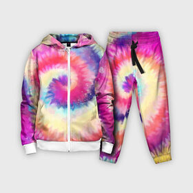 Детский костюм 3D с принтом Tie Dye vortex в Белгороде,  |  | art | hype | maelstrom | swirl | tie dye | trend | vortex | акварель | акрил | арт | буйство | вихрь | дизайн | завихрение | краски | красок | тай дай | торнадо | тренд | трендовая | хайповая