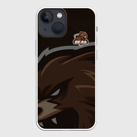 Чехол для iPhone 13 mini с принтом Форма Bear в Белгороде,  |  | designзверь | logo | mascot | баскетбол | герои | животное | звери | киберспорт | медведь | охота | свирепый | спортивная | стиль | талисман | фитнес | форма | футбол | хищник | яркие