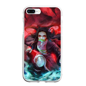 Чехол для iPhone 7Plus/8 Plus матовый с принтом KIMETSU NO YAIBA в Белгороде, Силикон | Область печати: задняя сторона чехла, без боковых панелей | demon slayer | kimetsu no yaiba | nezuko | shinobu | slayer | tanjiro | zenitsu | гию томиока | зенитцу | иноске хашибира | клинок рассекающий демонов | незуко | танджиро | шинобу кочо