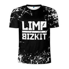 Мужская футболка 3D спортивная с принтом Limp Bizkit в Белгороде, 100% полиэстер с улучшенными характеристиками | приталенный силуэт, круглая горловина, широкие плечи, сужается к линии бедра | bizkit | limp | limp bizkit | music | rock | бизкиты | лимп бизкит | лимпы | липкие письки | музыка | рок