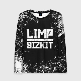 Женский лонгслив 3D с принтом Limp Bizkit в Белгороде, 100% полиэстер | длинные рукава, круглый вырез горловины, полуприлегающий силуэт | bizkit | limp | limp bizkit | music | rock | бизкиты | лимп бизкит | лимпы | липкие письки | музыка | рок