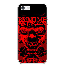 Чехол для iPhone 5/5S матовый с принтом Bring Me the Horizon в Белгороде, Силикон | Область печати: задняя сторона чехла, без боковых панелей | bmth | metal | music | official | rca records label | rock | sempiternal | video | британская | группа | дэткор | поп | рок