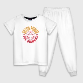Детская пижама хлопок с принтом Дастин Порье в Белгороде, 100% хлопок |  брюки и футболка прямого кроя, без карманов, на брюках мягкая резинка на поясе и по низу штанин
 | 