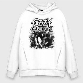 Мужское худи Oversize хлопок с принтом Ozzy Osbourne в Белгороде, френч-терри — 70% хлопок, 30% полиэстер. Мягкий теплый начес внутри —100% хлопок | боковые карманы, эластичные манжеты и нижняя кромка, капюшон на магнитной кнопке | black sabbath | michael osbourne | ozzy osbourne | джон майкл осборн | дум метал | оззи | осборн | хард рок | хеви метал