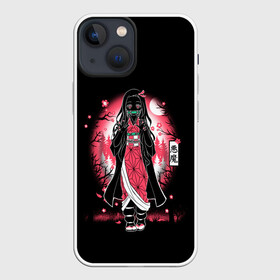 Чехол для iPhone 13 mini с принтом Nezuko Kamado в Белгороде,  |  | demon slayer | kimetsu no yaiba | nezuko | shinobu | slayer | tanjiro | zenitsu | гию томиока | зенитцу | иноске хашибира | клинок рассекающий демонов | незуко | танджиро | шинобу кочо