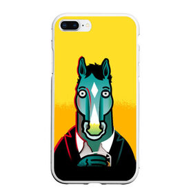 Чехол для iPhone 7Plus/8 Plus матовый с принтом BoJack Horseman в Белгороде, Силикон | Область печати: задняя сторона чехла, без боковых панелей | bojack horseman | конь боджек