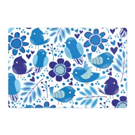 Магнитный плакат 3Х2 с принтом Воробушки в Белгороде, Полимерный материал с магнитным слоем | 6 деталей размером 9*9 см | Тематика изображения на принте: bird | forest | russia | winter | воробей | гжель | голубь | зима | лес | настроение | птица | птицы | россия | синий | синичка | хобби | хохлома | цвет | цветы