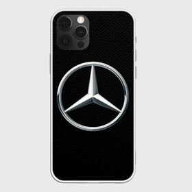 Чехол для iPhone 12 Pro Max с принтом MERCEDES-BENZ CARBON | МЕРСЕДЕС в Белгороде, Силикон |  | amg | auto | carbon | mercedes | sport | авто | автомобиль | автомобильные | амг | бренд | карбон | марка | машины | мерседес | спорт