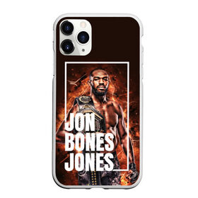 Чехол для iPhone 11 Pro Max матовый с принтом Jon Jones в Белгороде, Силикон |  | bones jones | jon bones jones | jon jones | jonny bones | jonnybones | mma | ufc | джон джонс | мма