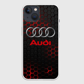Чехол для iPhone 13 с принтом AUDI | АУДИ в Белгороде,  |  | audi | auto | sport | авто | автомобиль | автомобильные | ауди | бренд | марка | машины | спорт